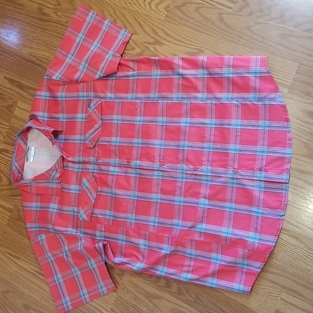Columbia short sleeve shirt xl